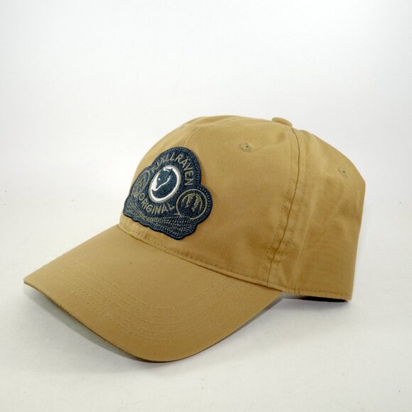 Fjallraven Original Classic Badge Cap Beige Khaki Hat Adjustable Strap L/XL - Picture 3 of 8
